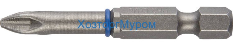 Насадка бита 50РН2, CrMo, торсион, Эксперт, Зубр 26011-2-50-10 (10)