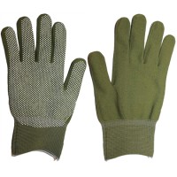 Перчатки нейлоновые темно-зеленые (болотный)