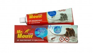 Клей от мышей, 135гр., Mr Mouse М-002