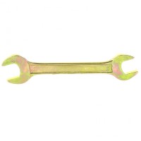 Ключ рожковый 20х22 мм, желтый цинк, Сибртех 14312