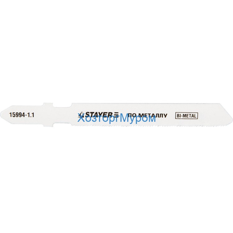 Пилка для эл.лобзика 55 мм, Т118GF, Bi-metal, по металлу, Profi. Stayer 15994-1.1_z01 (2)