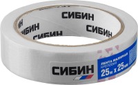 Скотч малярный (Лента малярная) 30 мм х 25 м, Сибин 12111-25