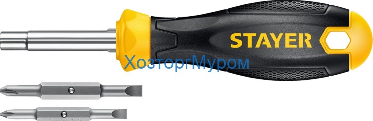 Отвертка 6в1 HERCULES, STAYER 2517