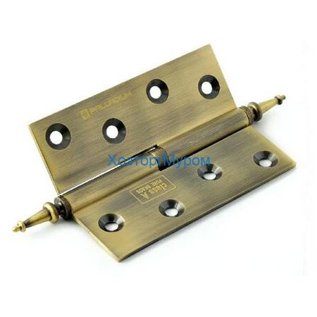 Петля PALLADIUM 610-S-4" AB LEFT сталь, антик бронза левая