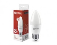 Лампа эн.сбер. In Home LED 8W/4000/E27/230VС37 - дневной свет свеча