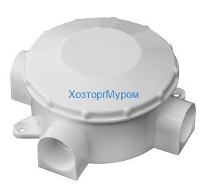 Коробка распред. ОП КРК70х35мм, 3-и вывода полипроп. белая IP42 040-040