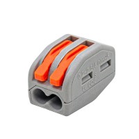 Клемный соединитель 2х4 Cu (с прижимом) 400В 32А . Very 00-1-502