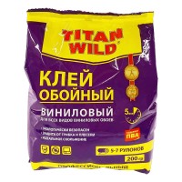 Клей обойный 200гр. виниловый, TITAN WILD