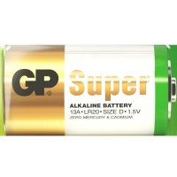 Элемент питания LR-20 GP Super алкалиновый