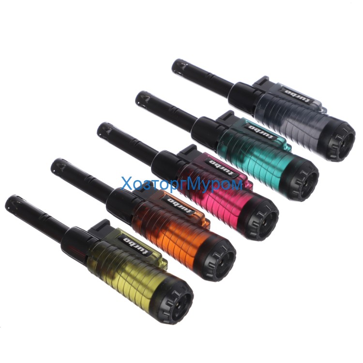 Зажигалка пезо турбо TOWER 1, 116x32x24мм