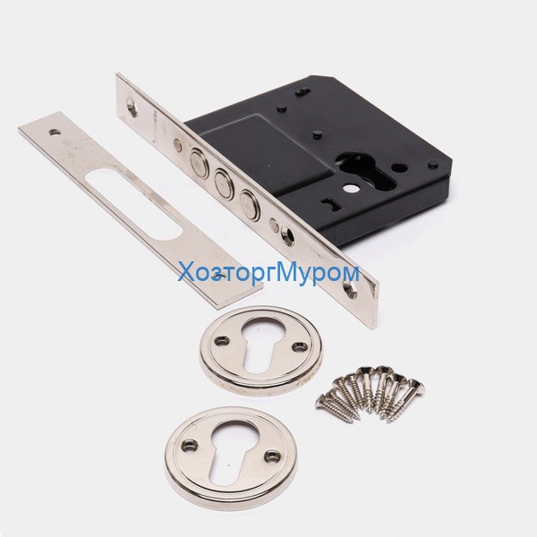 Замок врезной (корпус) HORSCHE L014 NP никель