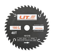 Диск 180х22х1,4х40Т пильный по дереву, LIT 181316/181318