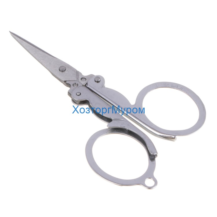 Ножницы 10,6см складные для шитья, металл, GALANTE