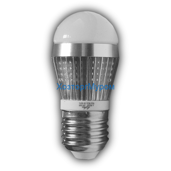 Лампа эн.сбер. Linel A LED 4,5W/833/3х1/E27/220V - теплый свет