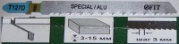 Пилка для эл.лобзика 75/100/3 мм, Т127D, FIT, HCS, по металлу (2) 40976