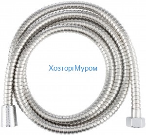 Шланг для душа 200см, 1/2"(Имп)-1/2"(Имп), ПВХ, нерж.сталь, Nordcraft, 105292