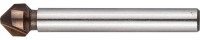 Зенкер конический d 6.3x45мм, кобальтовое покрытие,для раззенковки М3, Зубр 29732-3