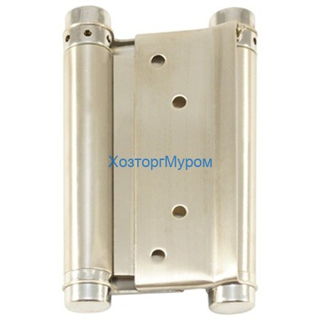 Петля для распашных дверей 120 мм хром