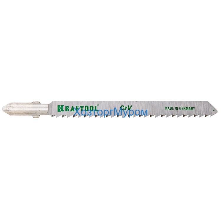 Пилка для эл.лобзика 75 мм, Т101B, CrV, по дереву, Kraftool 159511-2,5 (2)