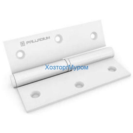 Петля PALLADIUM 613-N-3,5" WP правая, съемная латунь (175х75х2,5), (белая)