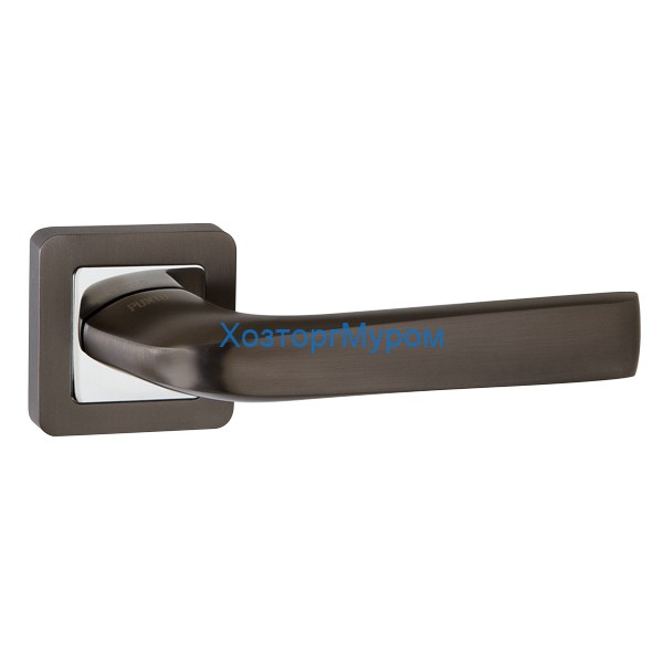 Ручки (фалевые) раздельные Punto K.QR52.SATURN GR/CP-23 графит/хром