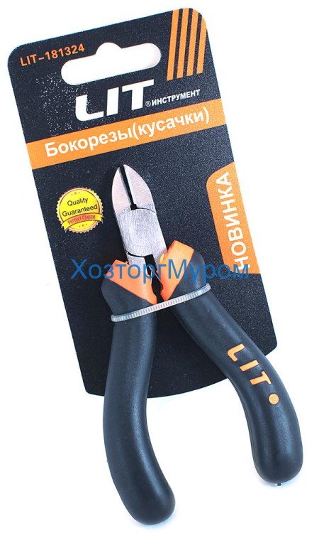 Бокорезы 115 мм "мини", красно-черная ручка, Lit  181324-2