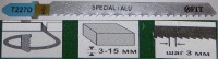 Пилка для эл.лобзика 75/100/3,0 мм, Т227D, FIT, HSS, по металлу (2) 40977