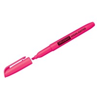 Текстовыделитель 1-3мм (маркер) розовый, OfficeSpace HL 2883