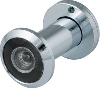 Глазок дверной Fuaro DV 1/60-35/Z/HD (VIEWER 1 DVZ) CP хром, оптик пластик