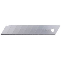 Лезвие для ножей 18мм, "Эксперт" 8 сегментов, инструментальная сталь У8А, Зубр 09710-18-10 (10)