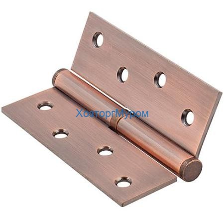 Петля PALLADIUM 613-N-4" AC правая, съемная латунь (100х75х2,5), (медь)