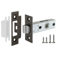 Защелка дверная Punto METL45-8 ( L45-8) GR графит