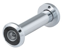 Глазок дверной Fuaro DV 4/130-70/Z/HD (VIEWER 4 DVZ) CP хром, оптик пластик