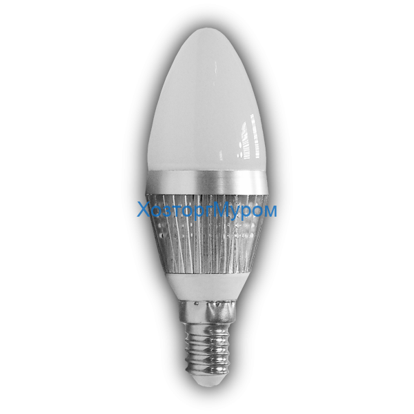 Лампа эн.сбер. Linel B LED 4,5W/833/3х1/E14/220V - теплый свет