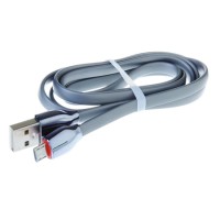 Шнур для зарядки MICRO USB, 1м, 2А, Led-подсветка, FORZA