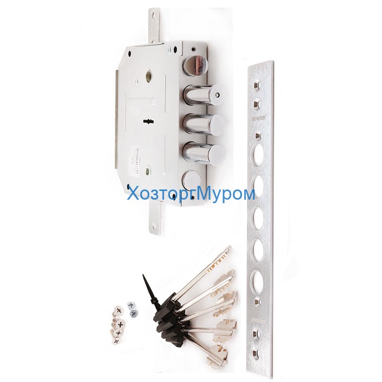 Замок врезной Border 77404-ЗВ9-6 ПКТЗ/15