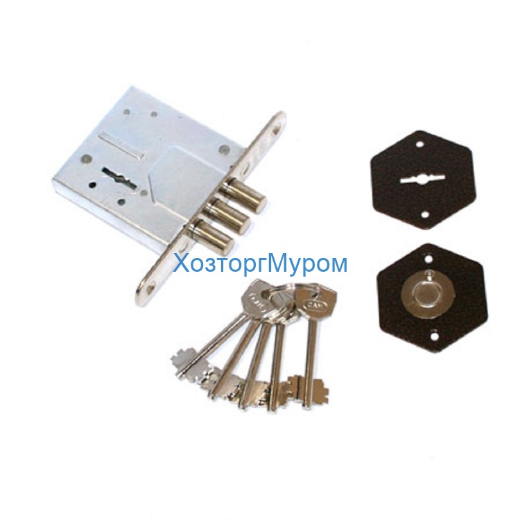 Замок врезной ПроСам 79601-ЗВ8-8У/15-СО-НК-002Ш