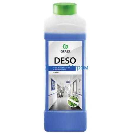 Средство для чистки и дезинфекции "DESO" 1,0л., Grass 125190