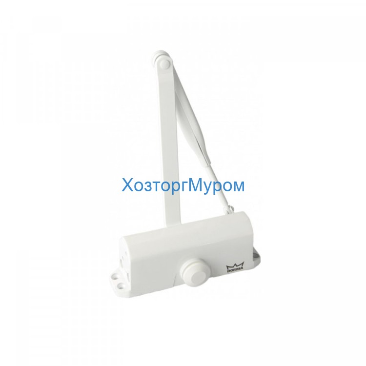 Доводчик дверной Dormakaba TS-77 (белый 9016) EN3 80кг. Dorma 76050111