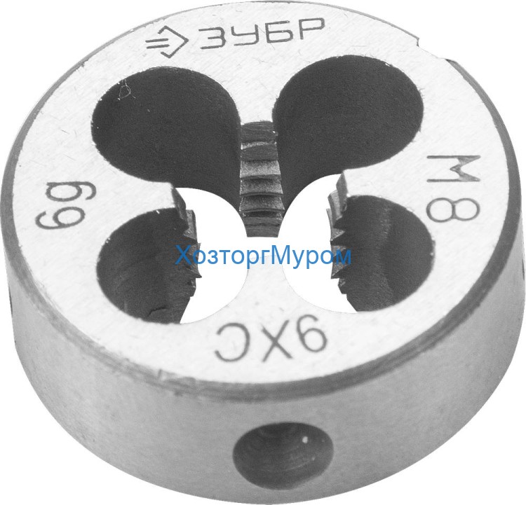 Плашка М8 х 1,25, Зубр 4-28022-08-1.25