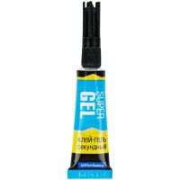 Клей 3гр., супер, гель, ОфисСпейс 278009