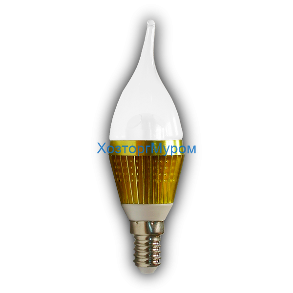 Лампа эн.сбер. Linel BF LED 4,5W/865/3х1/E14/220V - холодный свет голд
