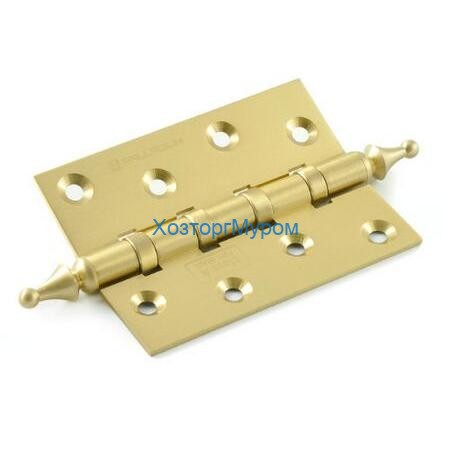 Петля PALLADIUM 500A-N-4" SB универс., латунь (100х75х3,0), (матовая латунь)