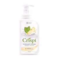 Средство для мытья посуды "Crispi" пенка с соком груши и базилика 0,5л., Grass 125455