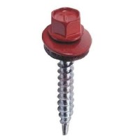 Саморез 5,5х25 кровельный, RAL 3005 красный