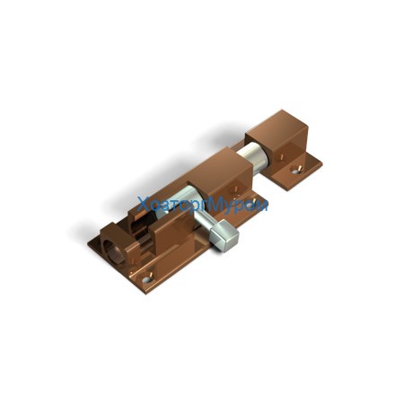 Шпингалет (задвижка) Apecs DB-05-80-AB (500-80-AB) бронза
