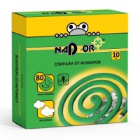 Спираль от комаров(10шт), зеленые Nadzor 22663