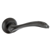 Ручки (фалевые) раздельные Punto LORENA ZR BL-24 чёрный