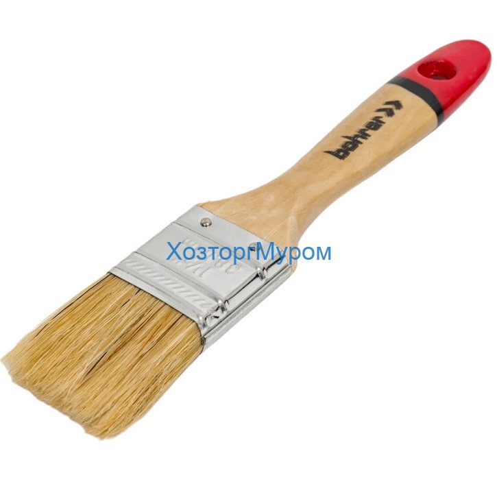Кисть флейцевая 1,5" (38мм)  "Мастер" деревянная ручка, Bohrer 81002038
