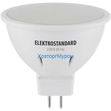 Лампа эн.сбер. Elektrostandart LED7 MR16 7SMD 4W/2700/GX5.3/220V- теплый свет